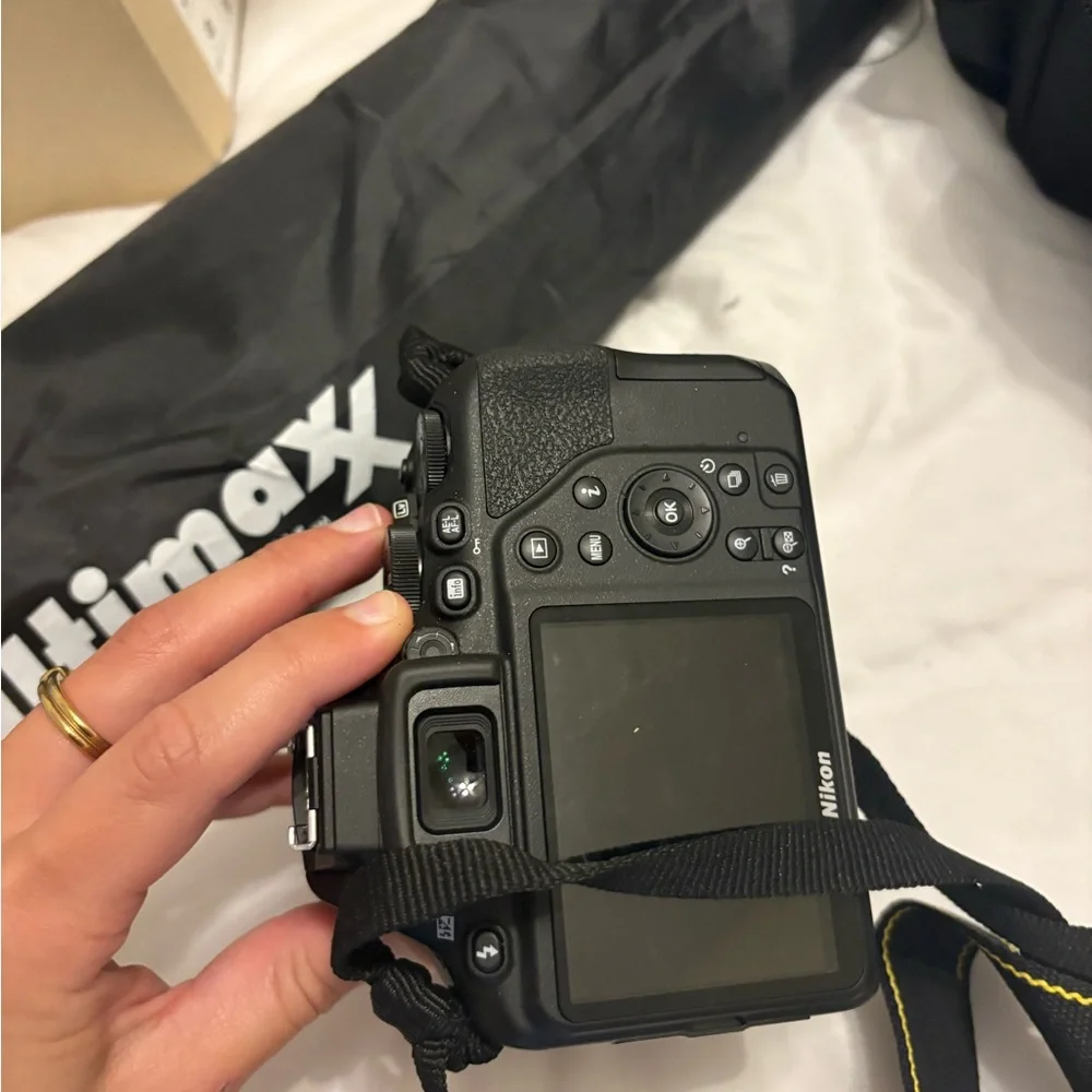 Nikon D3500 with accessories
